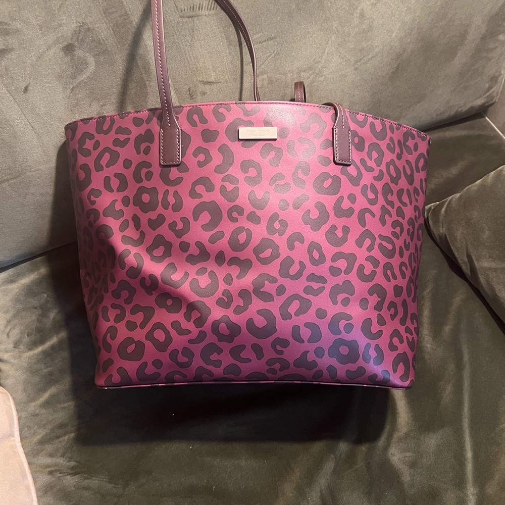 Kate Spade Red and Black Tote Bag